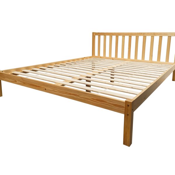 Priedes koka gulta santa 160 x 200 cm